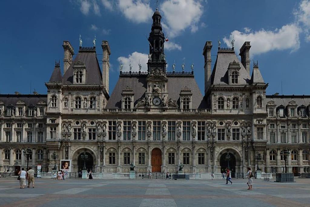 Cute & Cosy 1Bdr Hotel De Ville / Le Marais Parijs Buitenkant foto