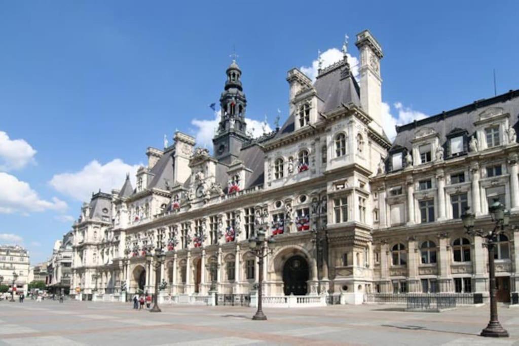 Cute & Cosy 1Bdr Hotel De Ville / Le Marais Parijs Buitenkant foto
